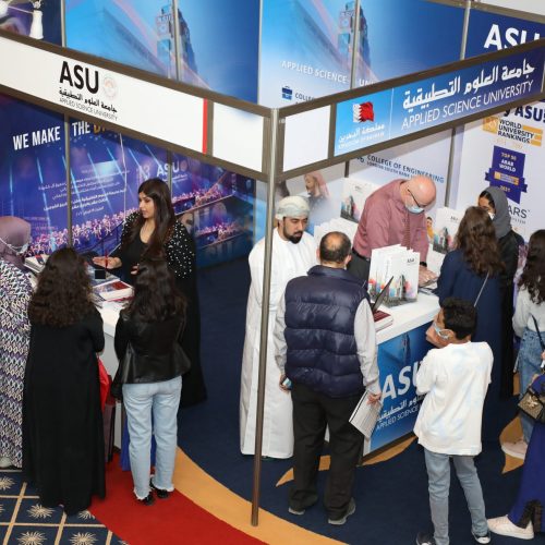 Applied Science University participates in the Higher Education Jobs Fair in the Kingdom of Saudi Arabia